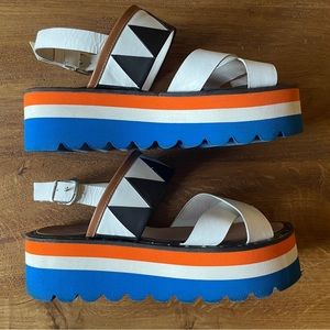 Baden Baden Boutique Chunky Platform Sandals